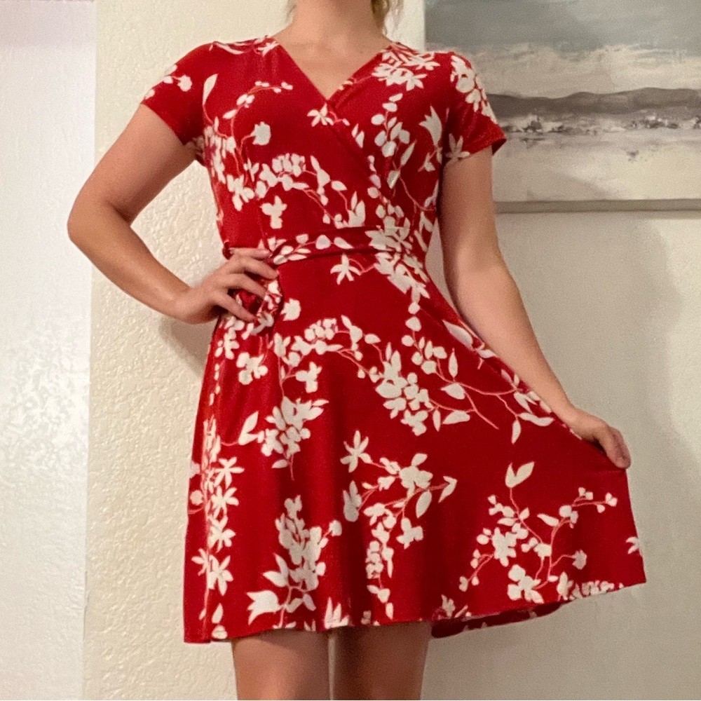 Gili Red Sundress